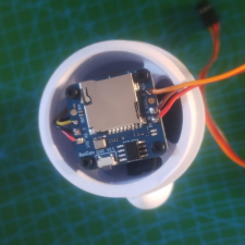 Fig. 6: Fixation de l'enregistreur