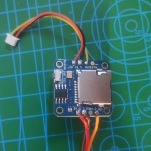 Fig. 3: Câblage du connecteur de la caméra