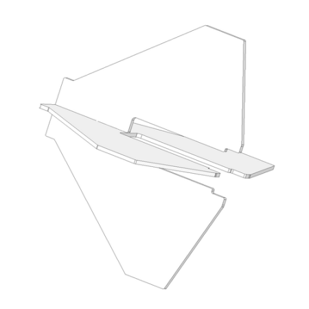 Fig. 4.3.1: Empennage de la Berry Rocket Mini